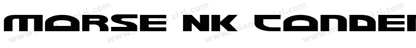 Morse NK Condensed Laser Italic字体转换